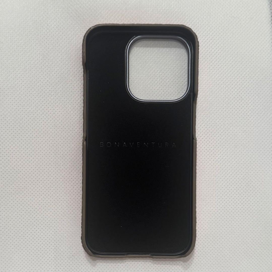 Bonaventura サクラ ピンク レザー iPhone15proケース