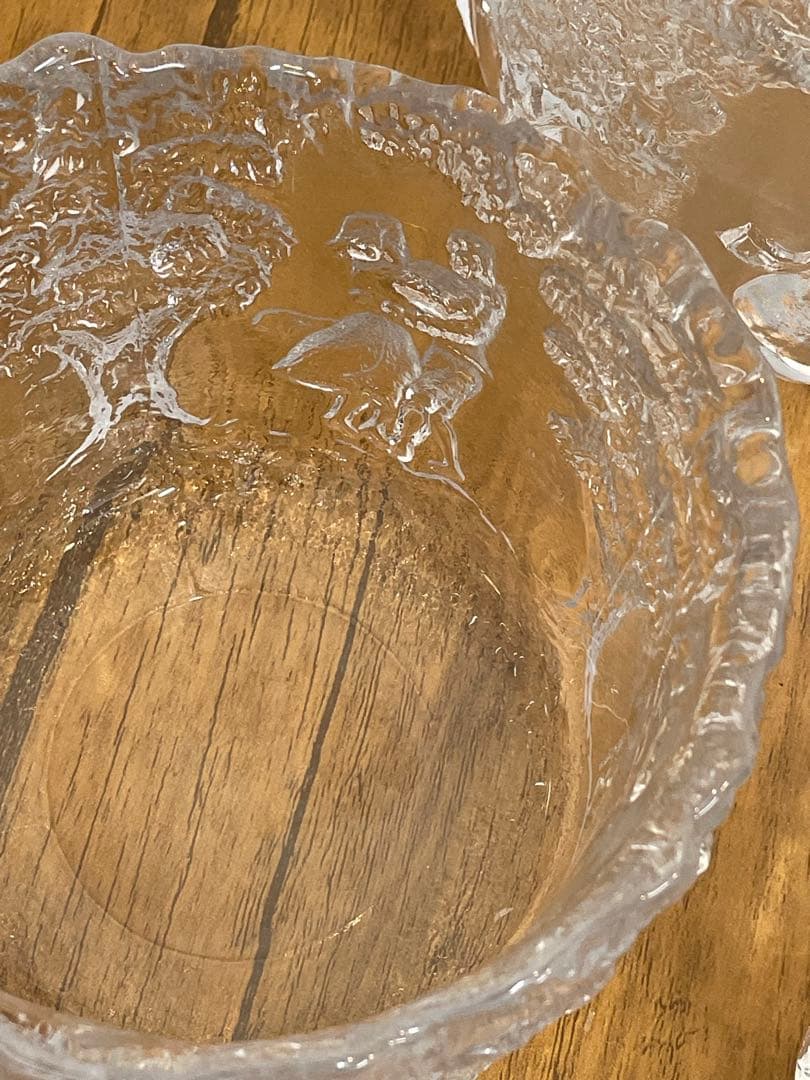 美品 スウェーデン コスタボダ 3点セット ボウル 鉢 ガラス製