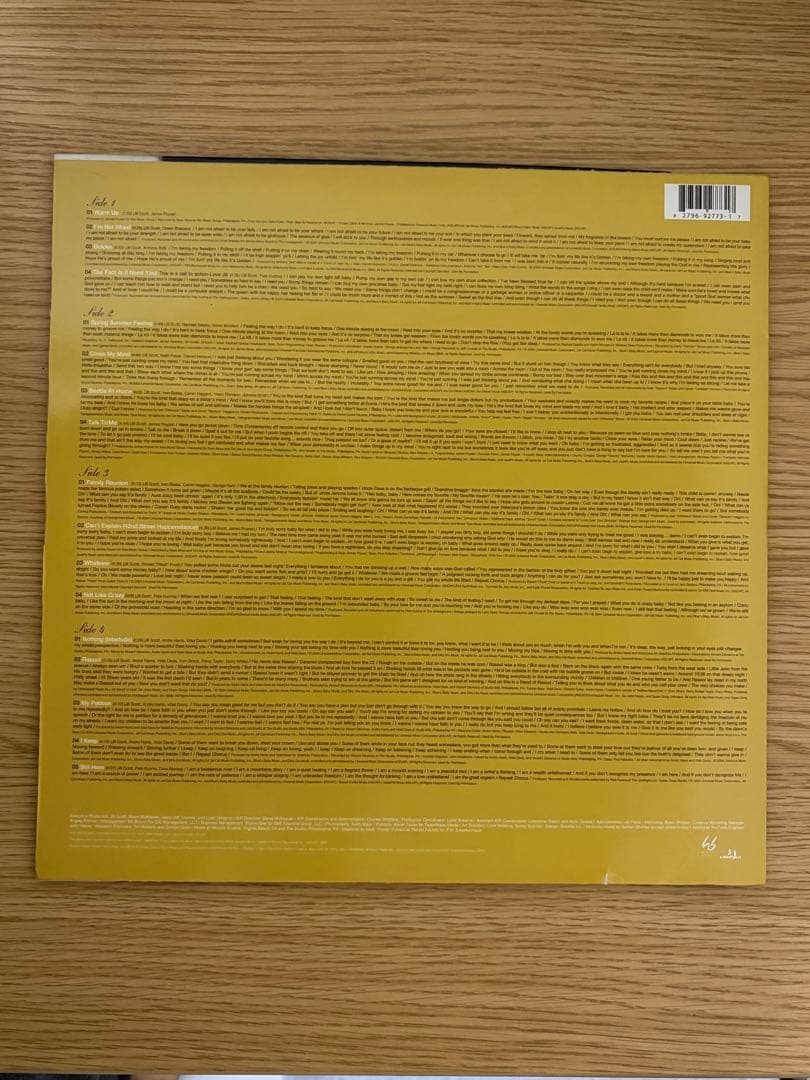 Jill Scott Beautifully Human LP レコード
