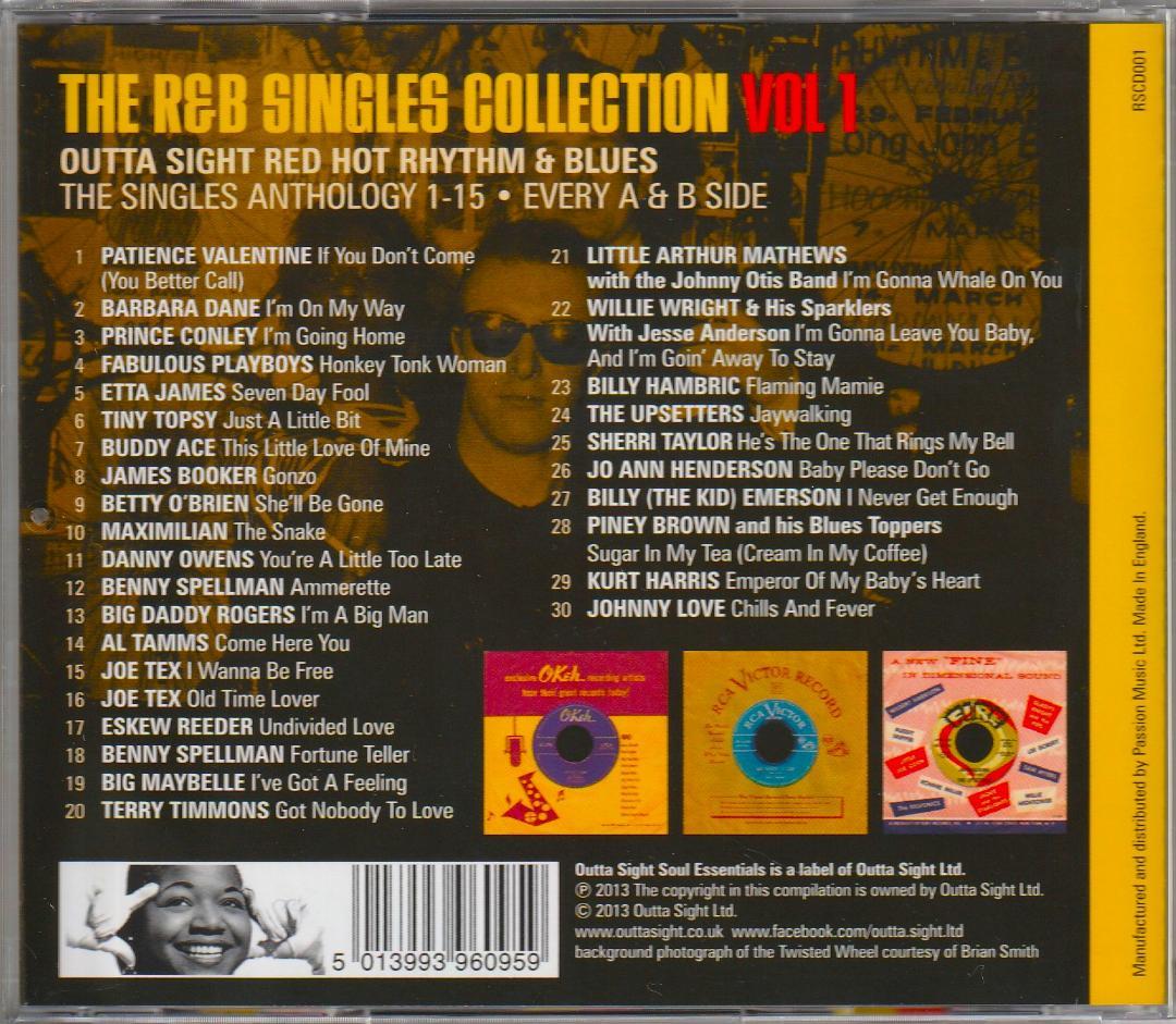 その他 Outta Sight The R&B Singles Collection