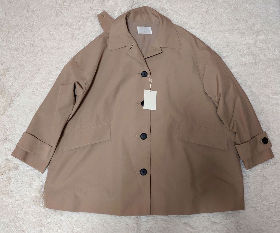 【完売新品】Liten リテン ベージュ トレンチコート オーバーサイズAライン