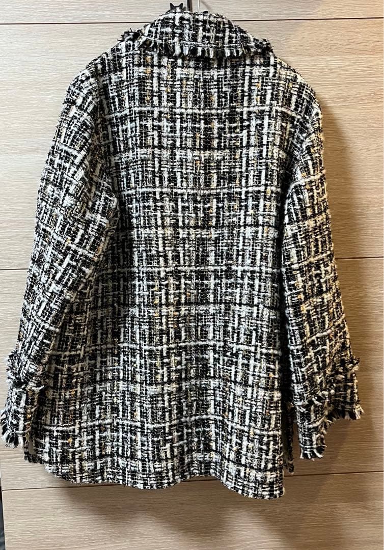 ★最終価格★新品★未使用★イエナ　ホワイトツイードジャケット　38