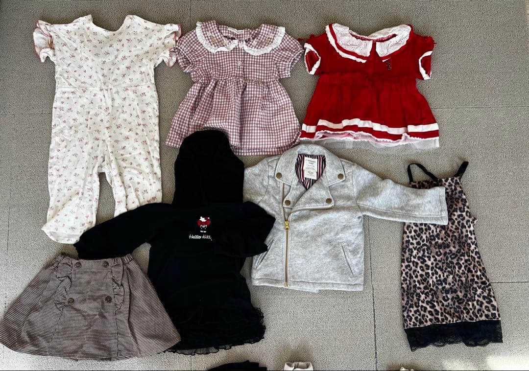 ベビー服　47点　まとめ売り　80 90 サイズ　女の子　姉妹　お揃い