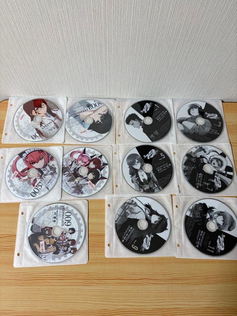 STEINS;GATE レンタル　全巻　dvd