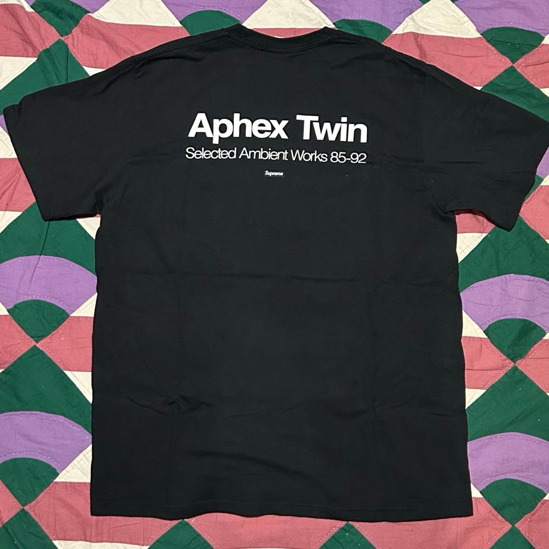 Supreme Aphex Twin Tシャツ