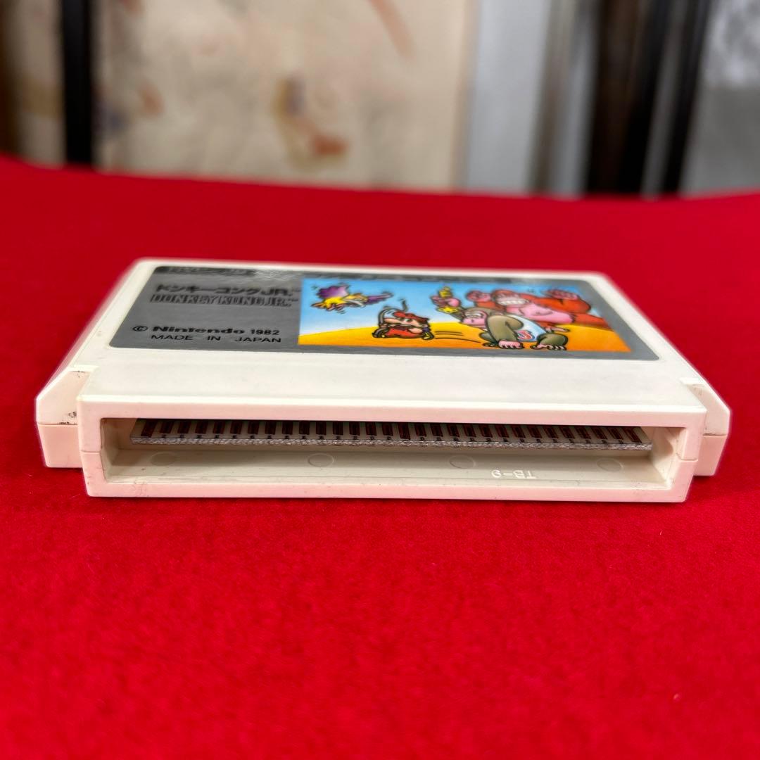 ファミコン　ドンキーコングJR HVC-JR 銀箱　ソフト　取説