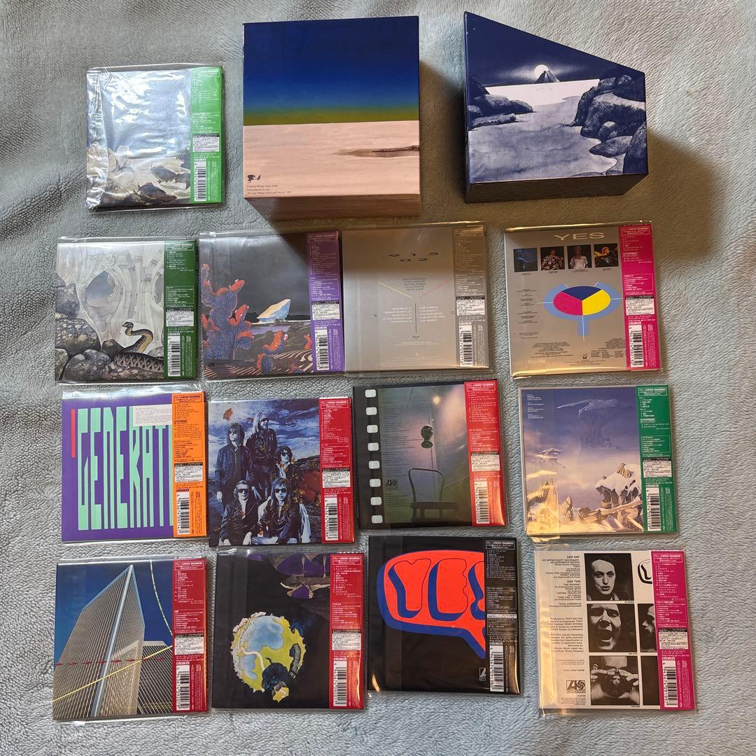 YES CD13枚 ウォーターフォールBOX【ほぼ新品】