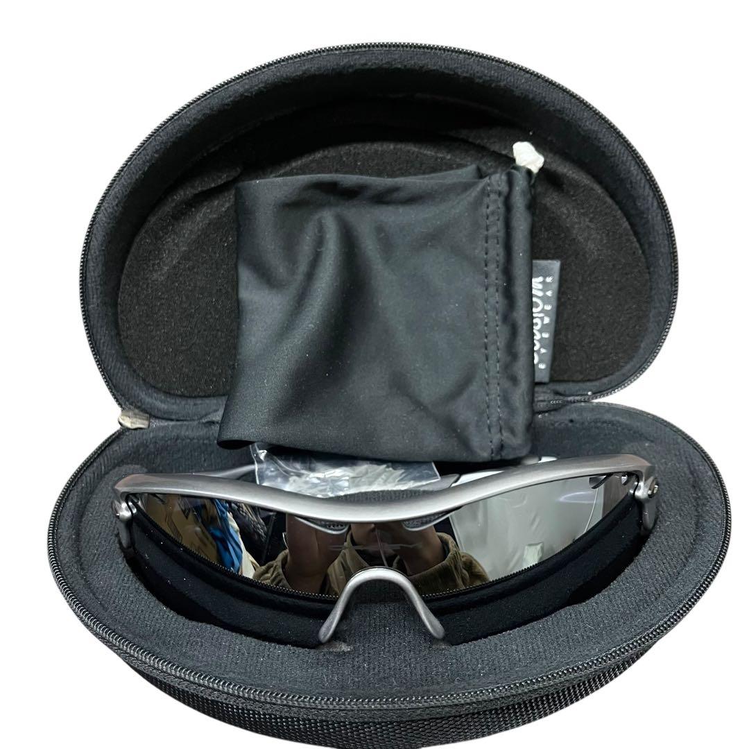 oakley サングラス radar 09-714 USA製 メタリック