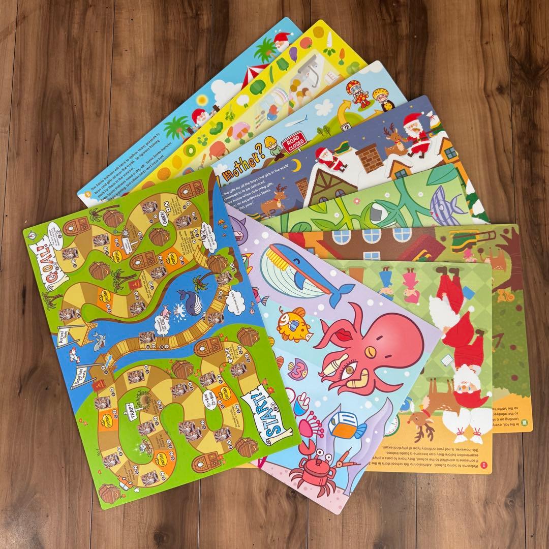 ペッピーキッズクラブ　英会話教材　コンプセット　カードファイリング