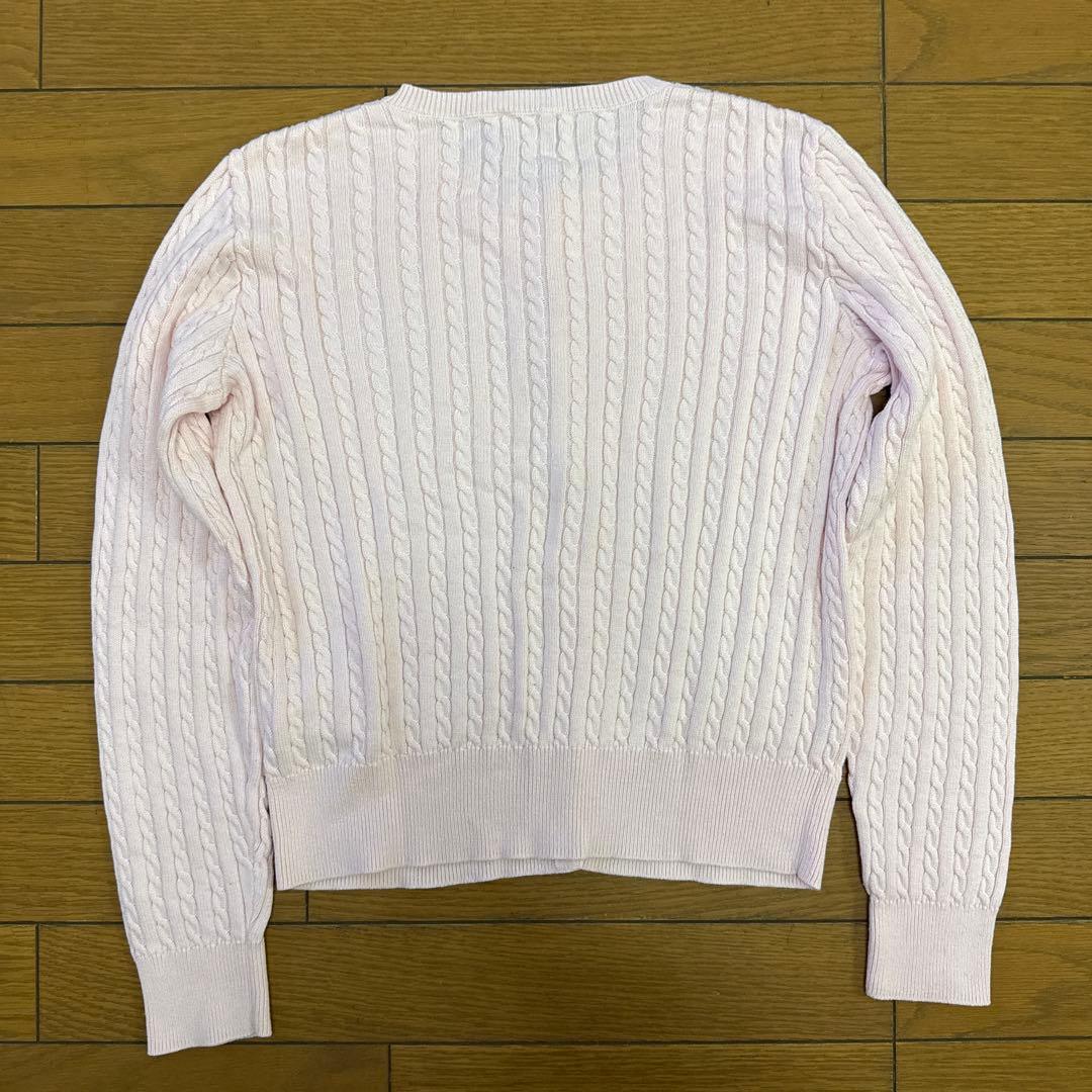Polo Ralph Lauren ケーブルカーディガン 160 ピンク
