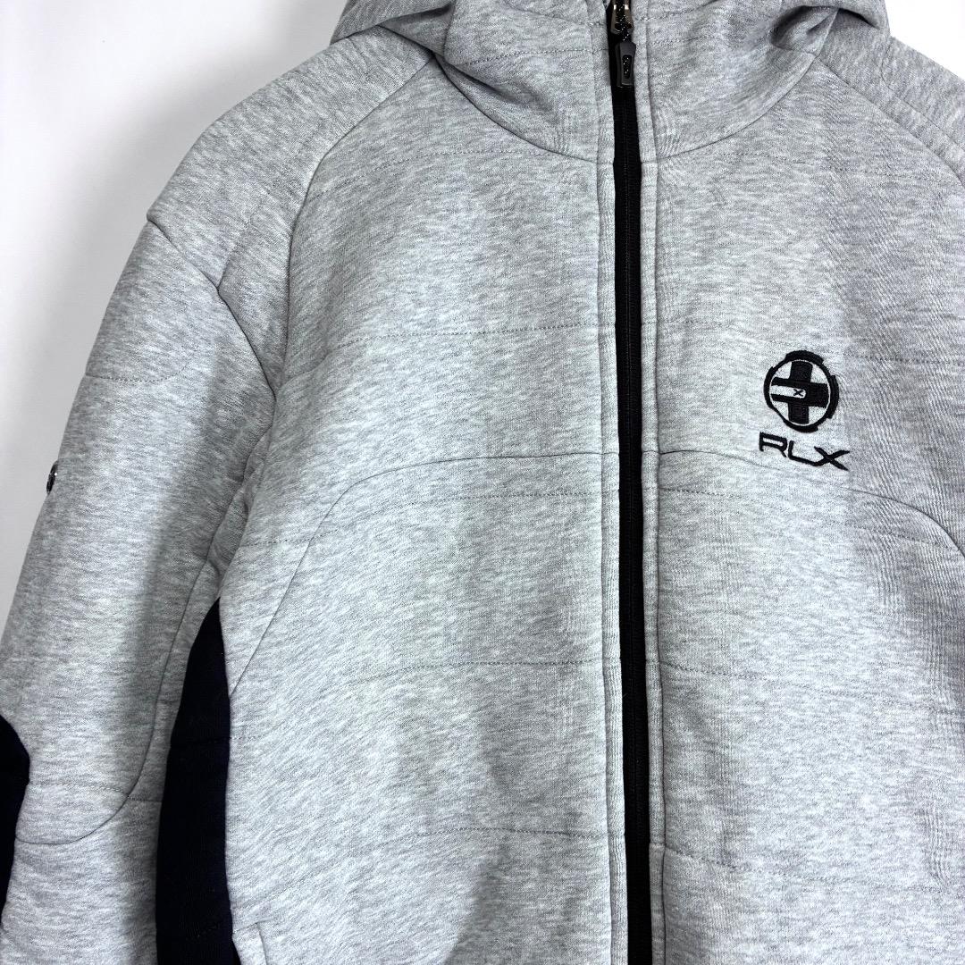 美品 RLX ラルフローレン スポーツ ゴルフウェア 中綿ジャケット フーディ