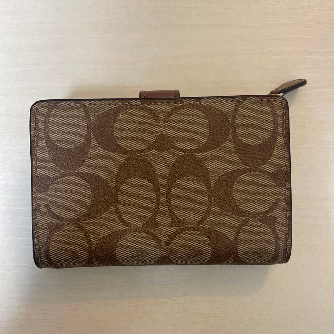 【新品】COACH コーチ 二つ折り財布