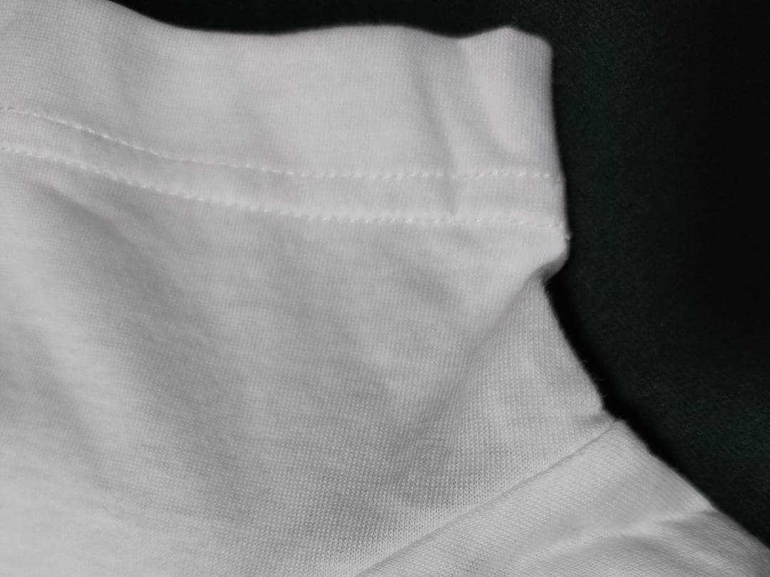 【美品】PRADA プラダ メンズ L 白T 半袖 カットソー