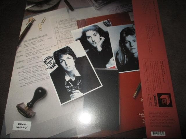 洋楽 paul mccartney band on the run RARE SET