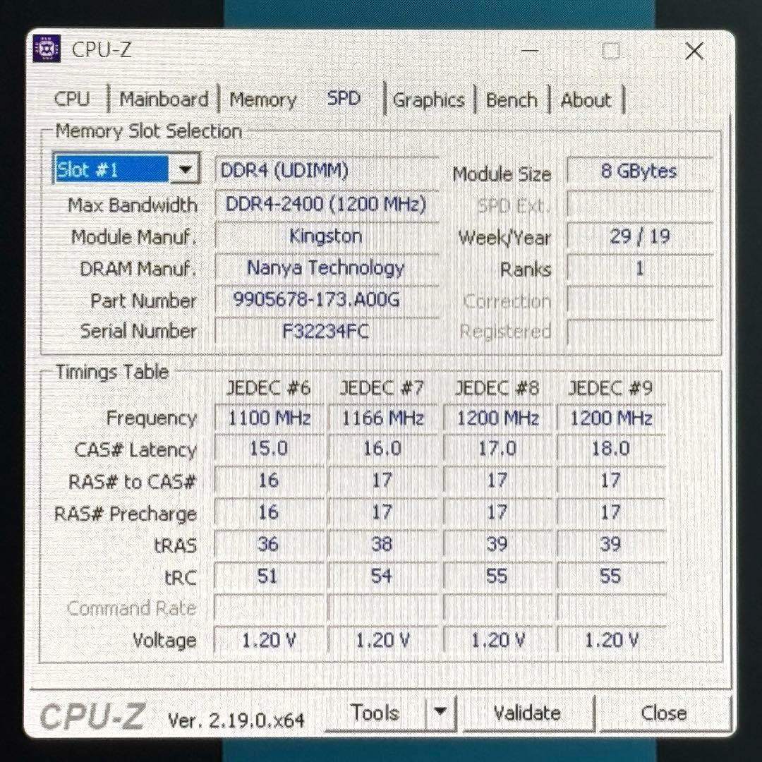 値下▼マウスコンピュータ採用★KingstonDDR4 16GB(8GB×2枚)