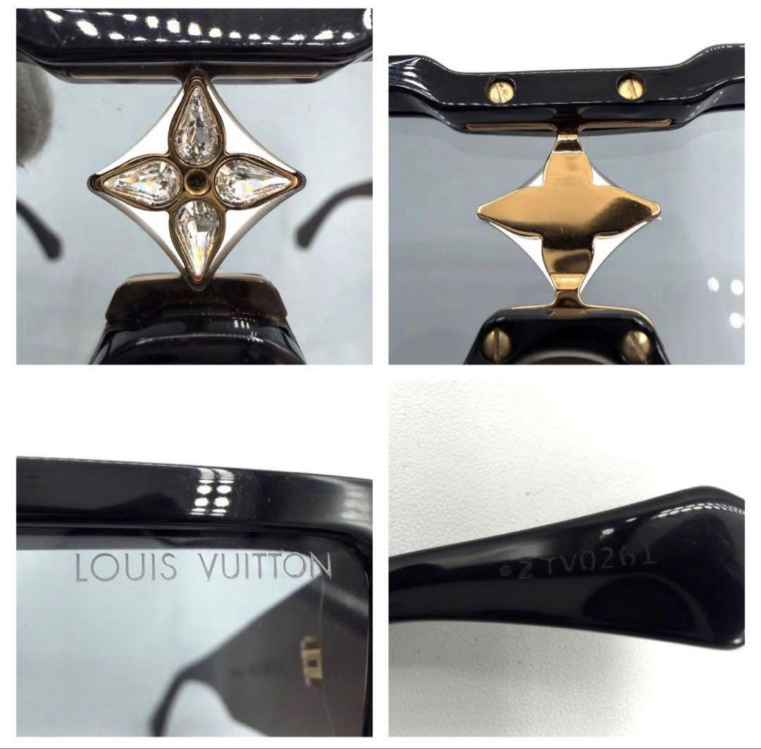 LOUIS VUITTON スクエアサングラス