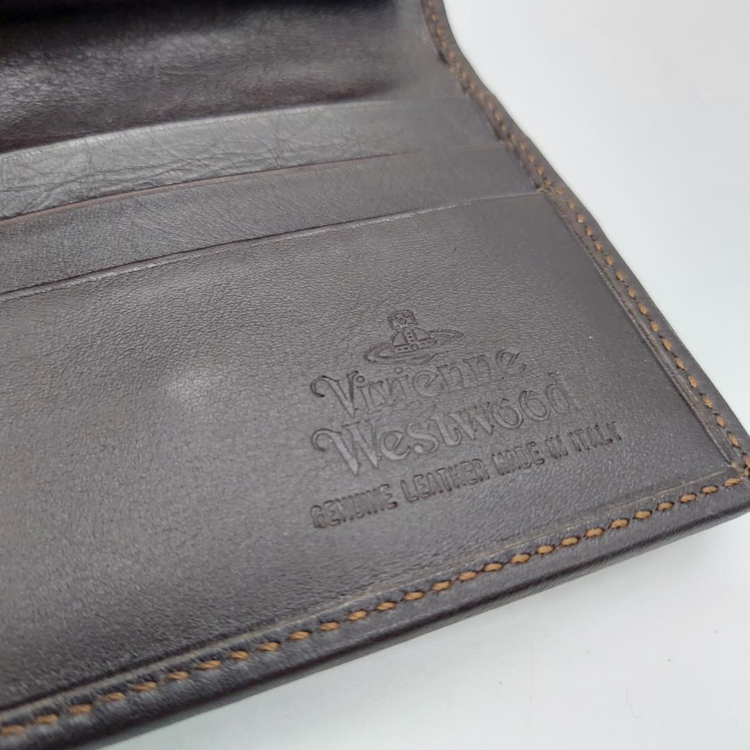 美品　ヴィヴィアンウエストウッド　三つ折り財布　チェック柄