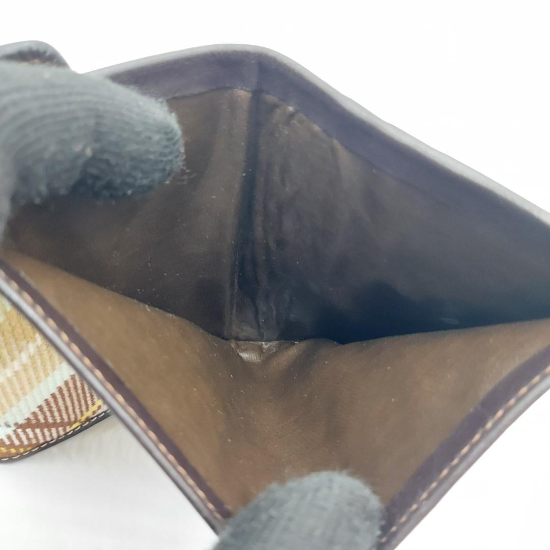 美品　ヴィヴィアンウエストウッド　三つ折り財布　チェック柄