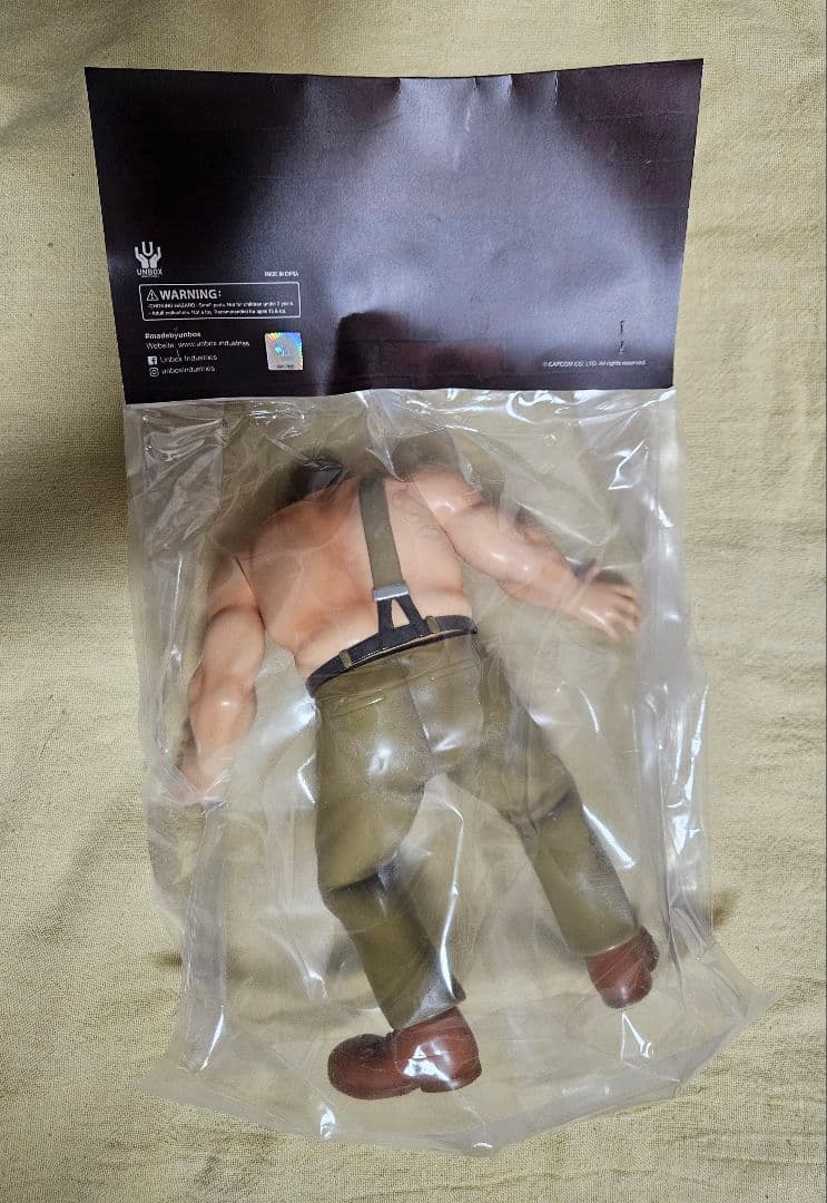 UNBOX Final Fight ファイナルファイト ハガー ソフビ