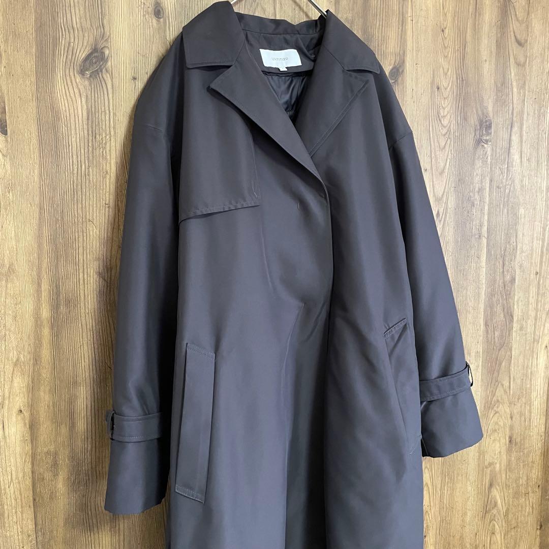 1/25まで限定価格❣️UNTITLED キルティングライナー付きトレンチコート