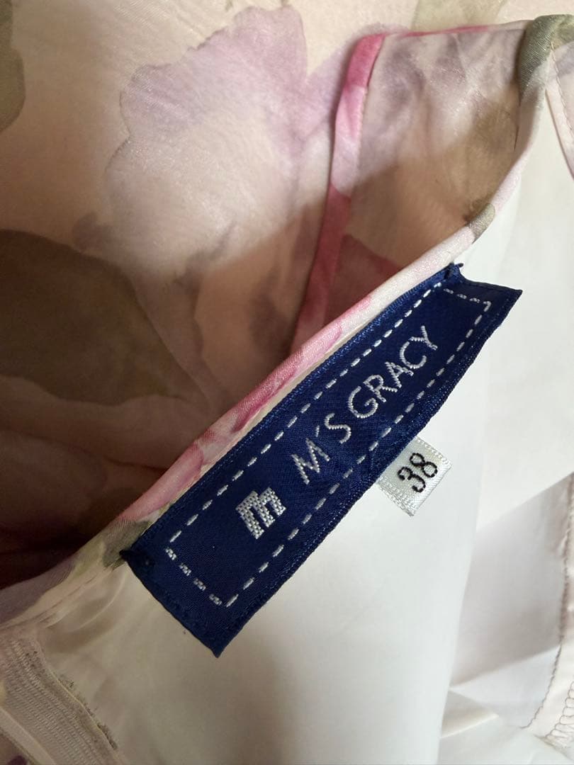 M'S GRACY　エムズグレイシー　花柄ワンピース　Mサイズ