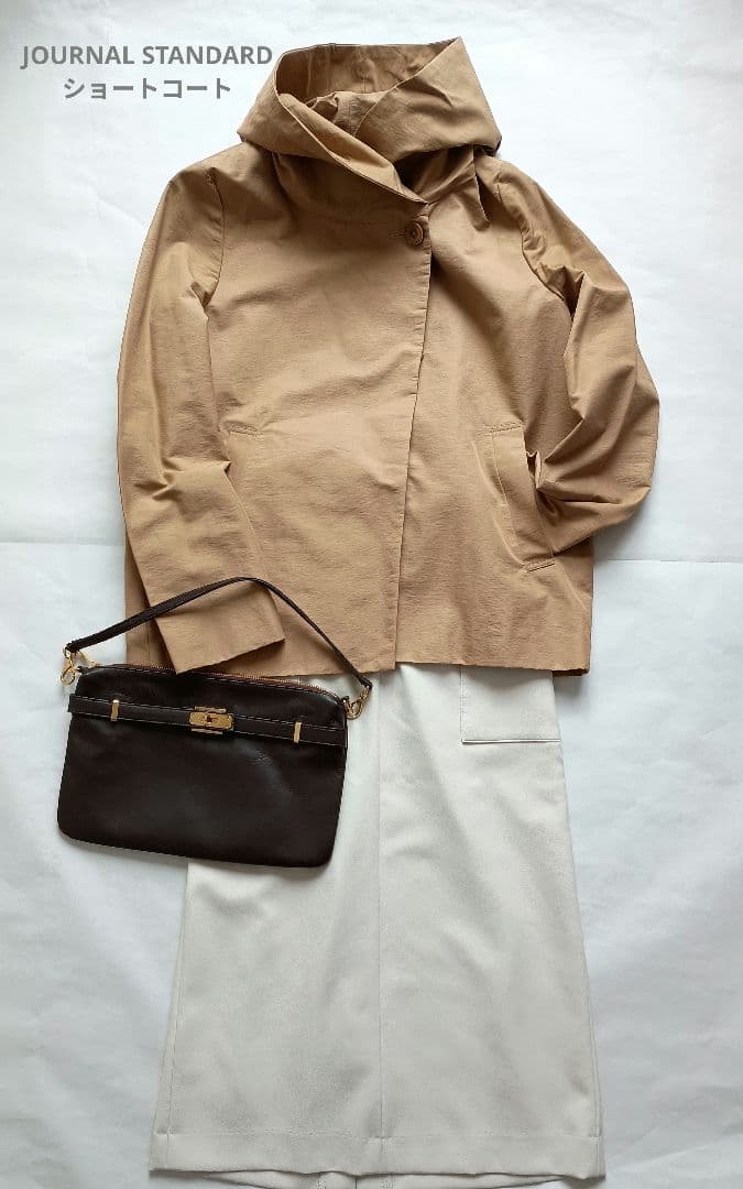 JOURNAL STANDARD グログランフードショートコート