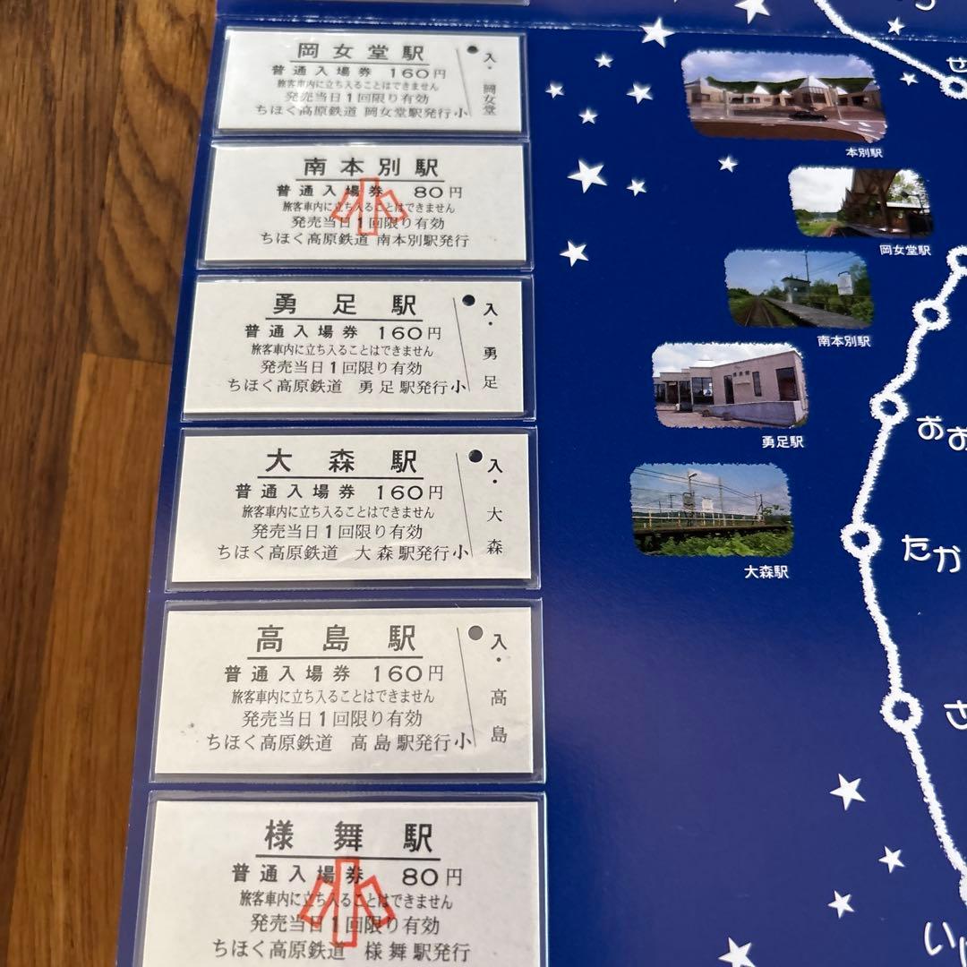 ふるさと鉄河線 全駅入場券