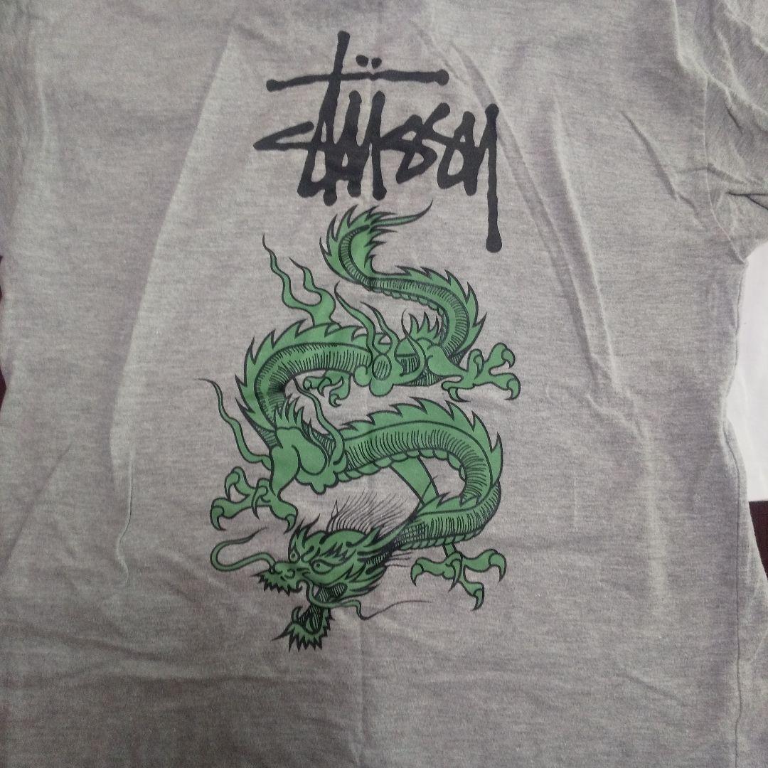 t*o様 STUSSY 龍柄Tシャツ美品 Ｌサイズ（２枚）ビンテージ美品