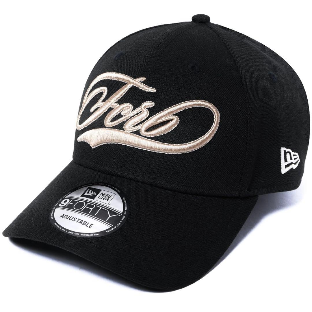 FCRB×NEW ERA FLAG LOGO 9FORTY CAP ブラック
