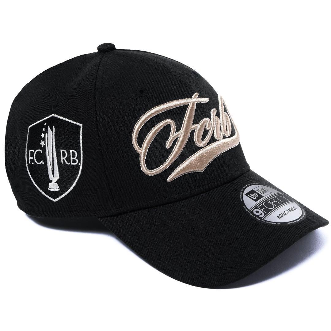FCRB×NEW ERA FLAG LOGO 9FORTY CAP ブラック