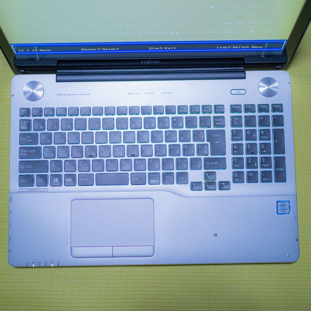 富士通 GRANNOTE FMVA90X core i7