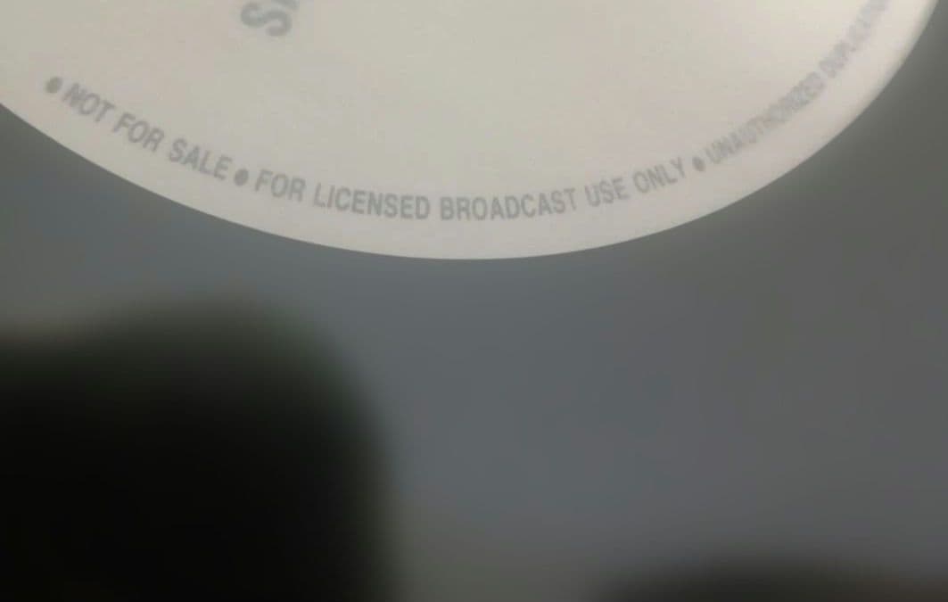 Eric Clapton　broadcast use only レコード