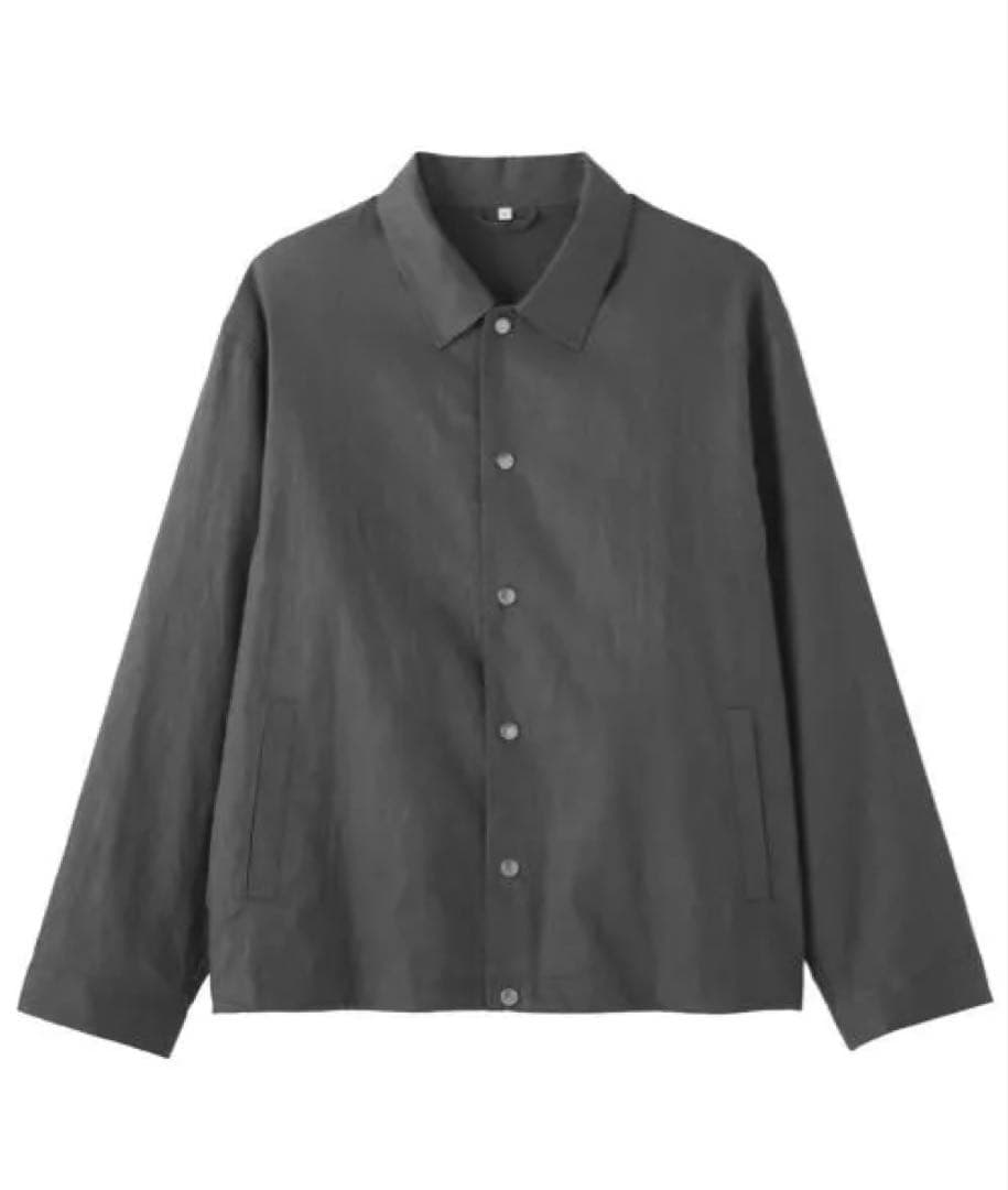 m*o様 完売品 MUJI Labo 太番手リネンドローストリングジャケット チ