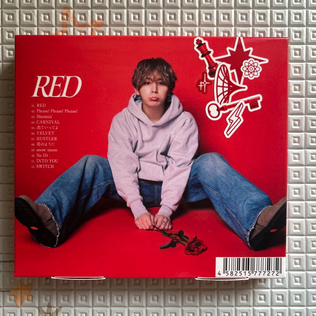 山田涼介 ソロアルバム RED DEEP REDファミクラオンラインストア限定
