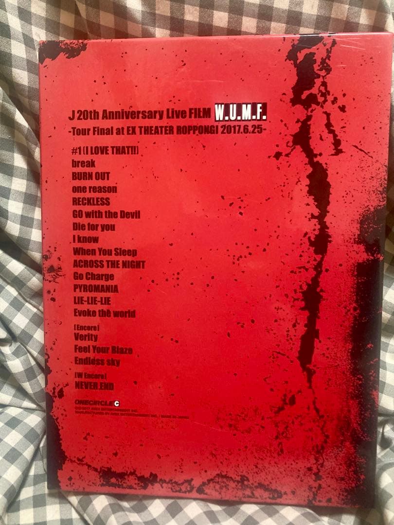 ミュージック LUNA SEA J W.U.M.F 20th DVD CD PYRO