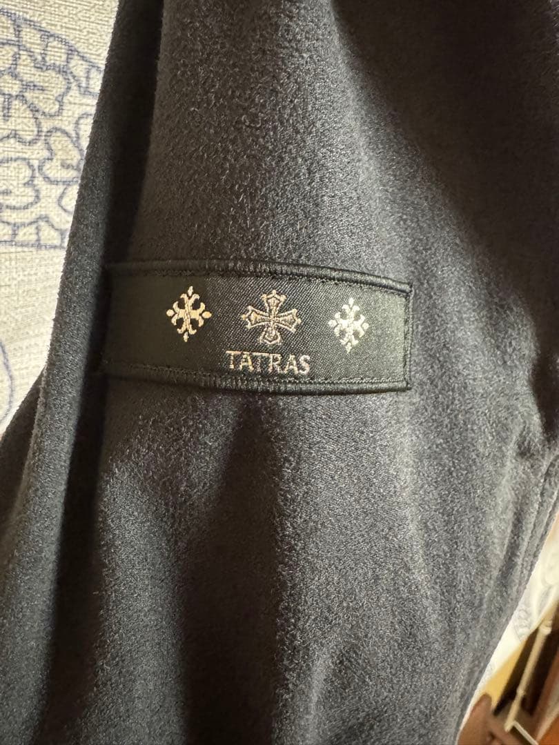 TATRAS スエード　ブラック ブルゾン