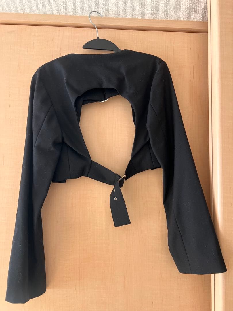 最終値下げ　noir kei ninomiya ウールジャケット　ボレロ