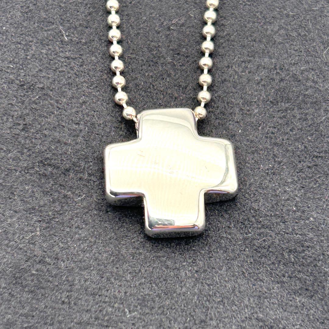 美品 Tiffany & Co. ティファニー ネックレス ローマンクロス 高級