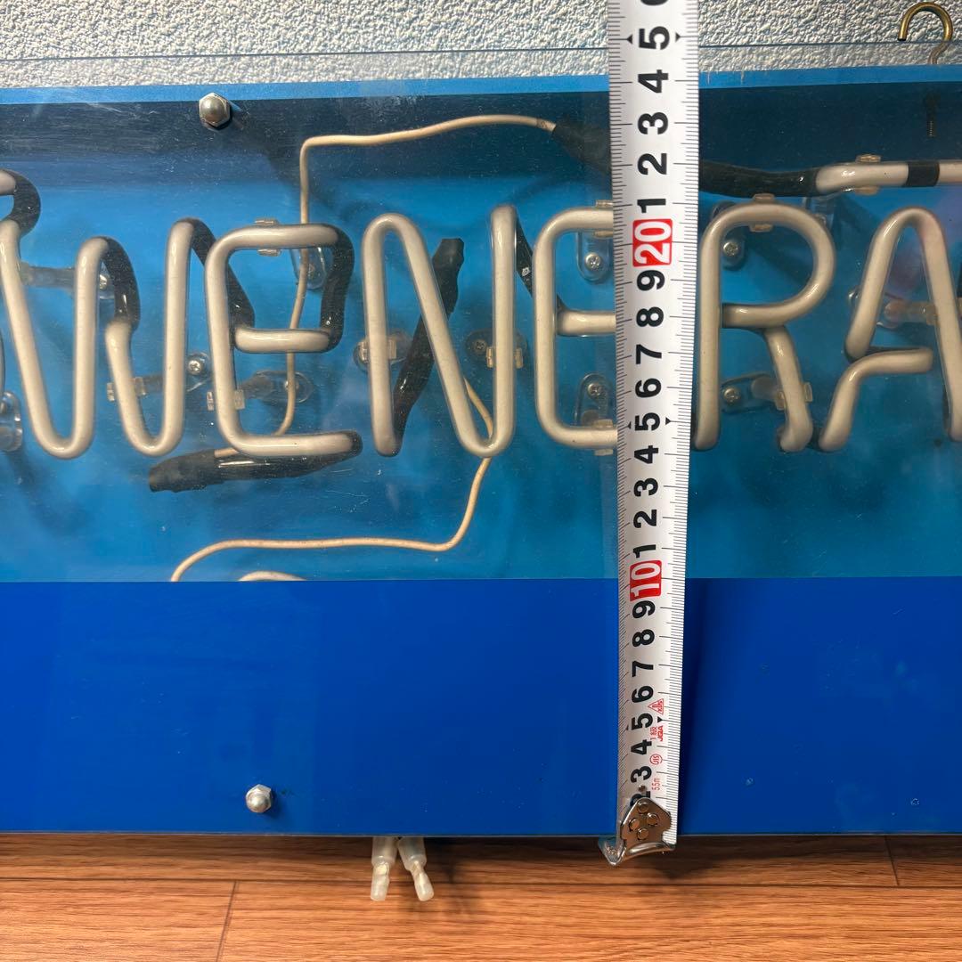 Löwenbräu ネオンサイン 青色　レーベンブロイ