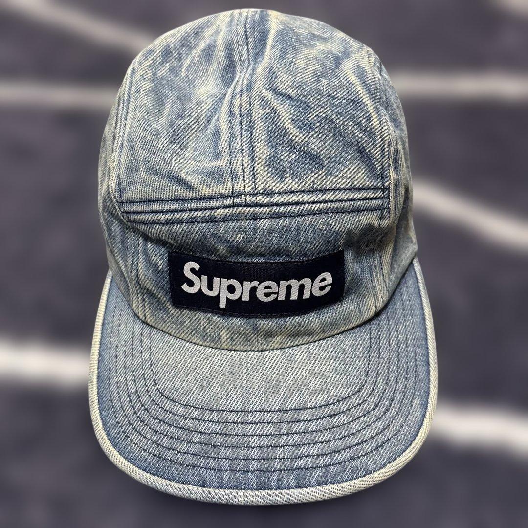 帽子 Supreme Washed Chino Twill Camp Cap 25FW