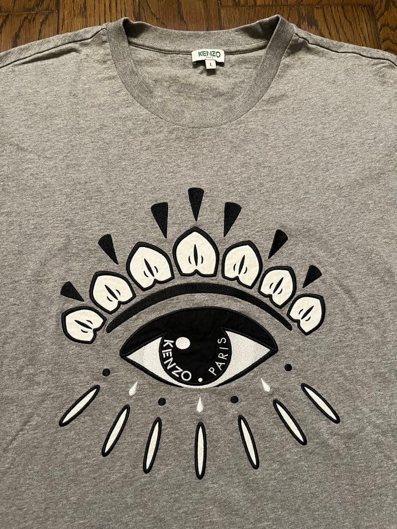 KENZO ケンゾー　Tシャツ　EYE刺繍　サイズＬ
