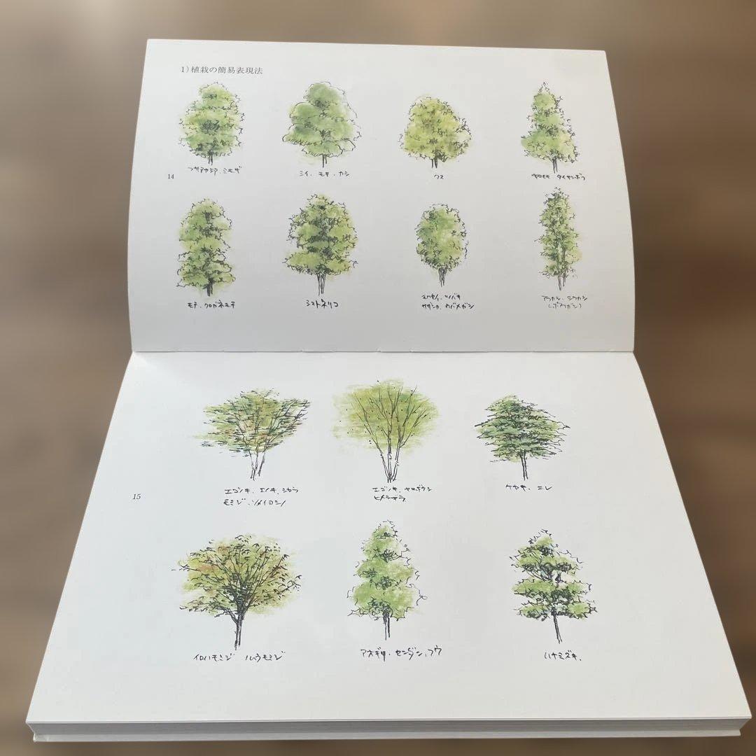 【美品】EXTERIOR & GARDEN デザイン アイデア スケッチ集