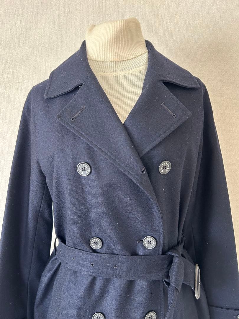 ☆マッキントッシュ☆ ビスコーストレンチコート　ネイビー36