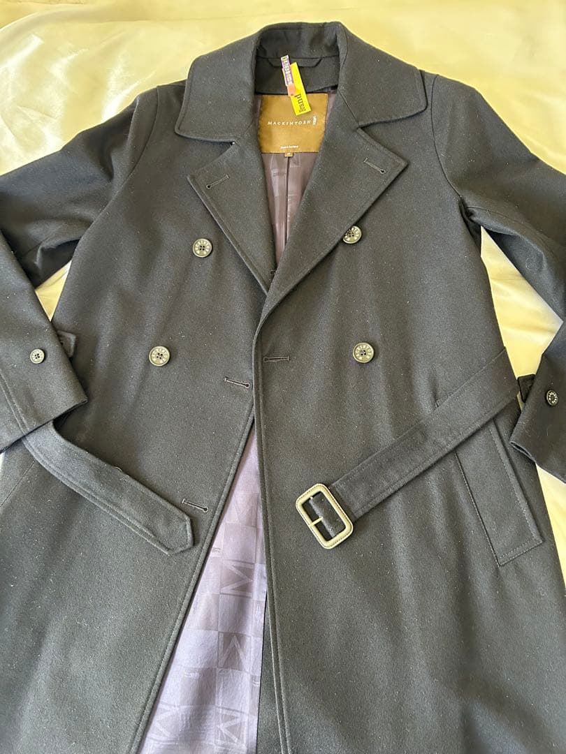 ☆マッキントッシュ☆ ビスコーストレンチコート　ネイビー36