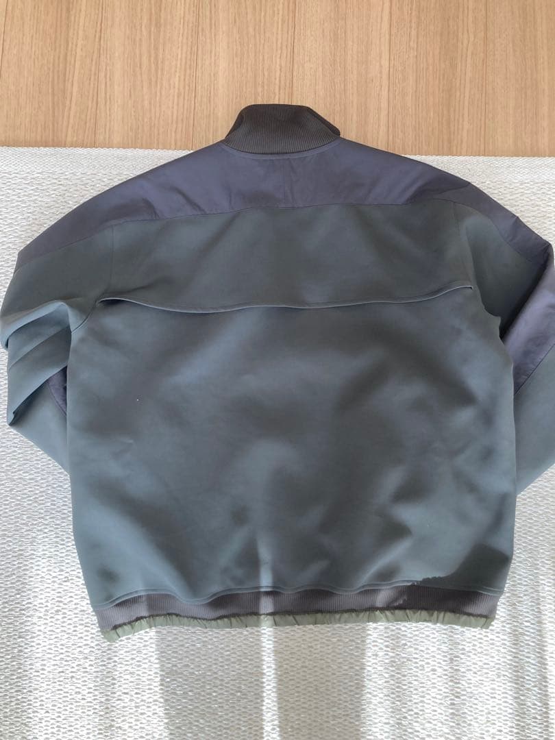 sacai カーキ ジップアップブルゾン(23-03161M)
