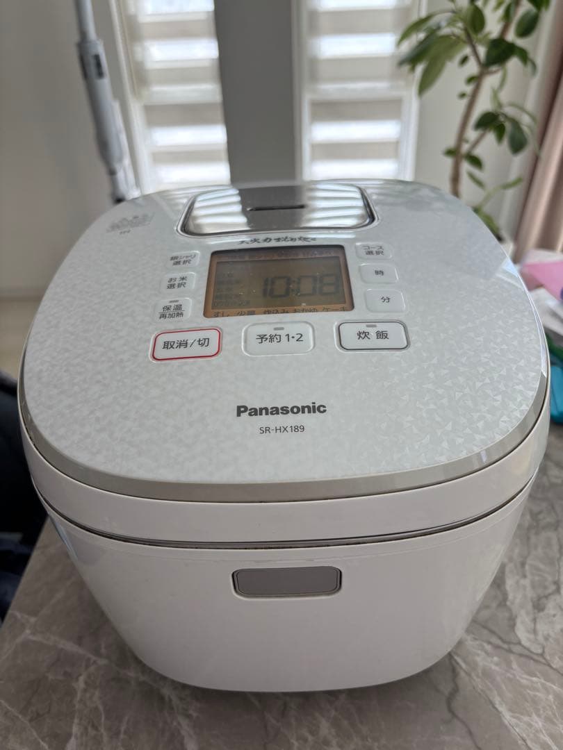 Panasonic SR-HX189 炊飯器 ホワイト