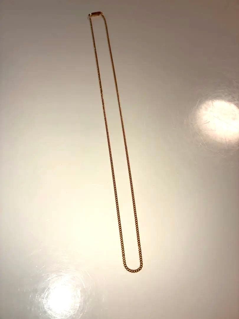 ラフNECKLACE NO.020 500mm ゴールドnobu