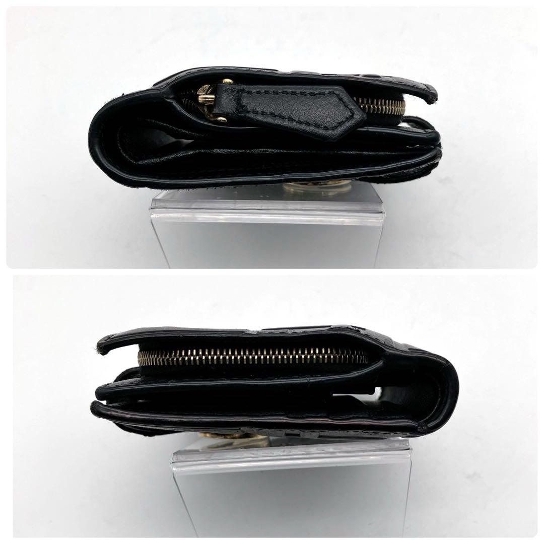 FENDI フェンディ 折り財布 zucca ズッカ ブラック 黒