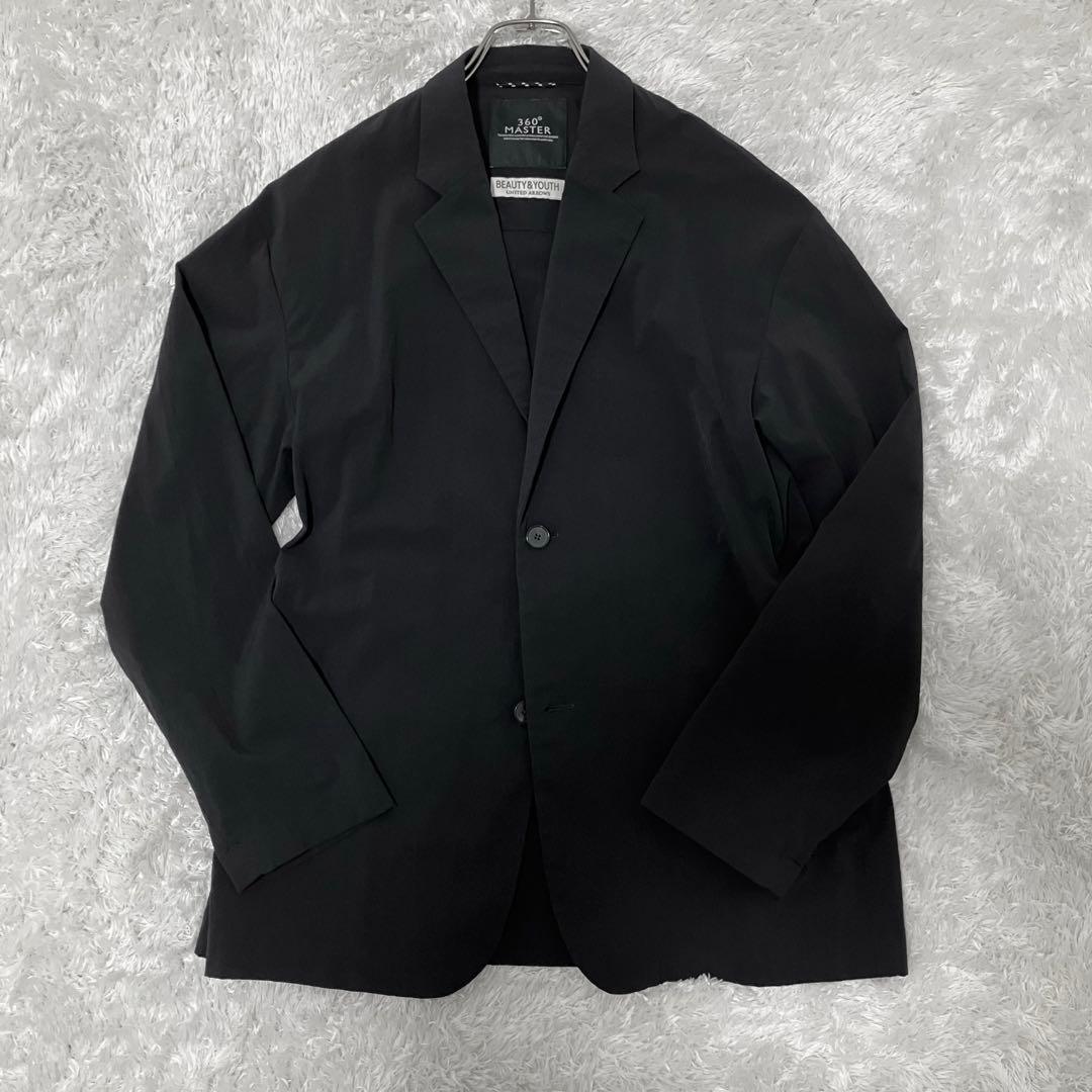 美品✨ 360°MASTER リラックス 2ボタン ジャケット ブラック　M