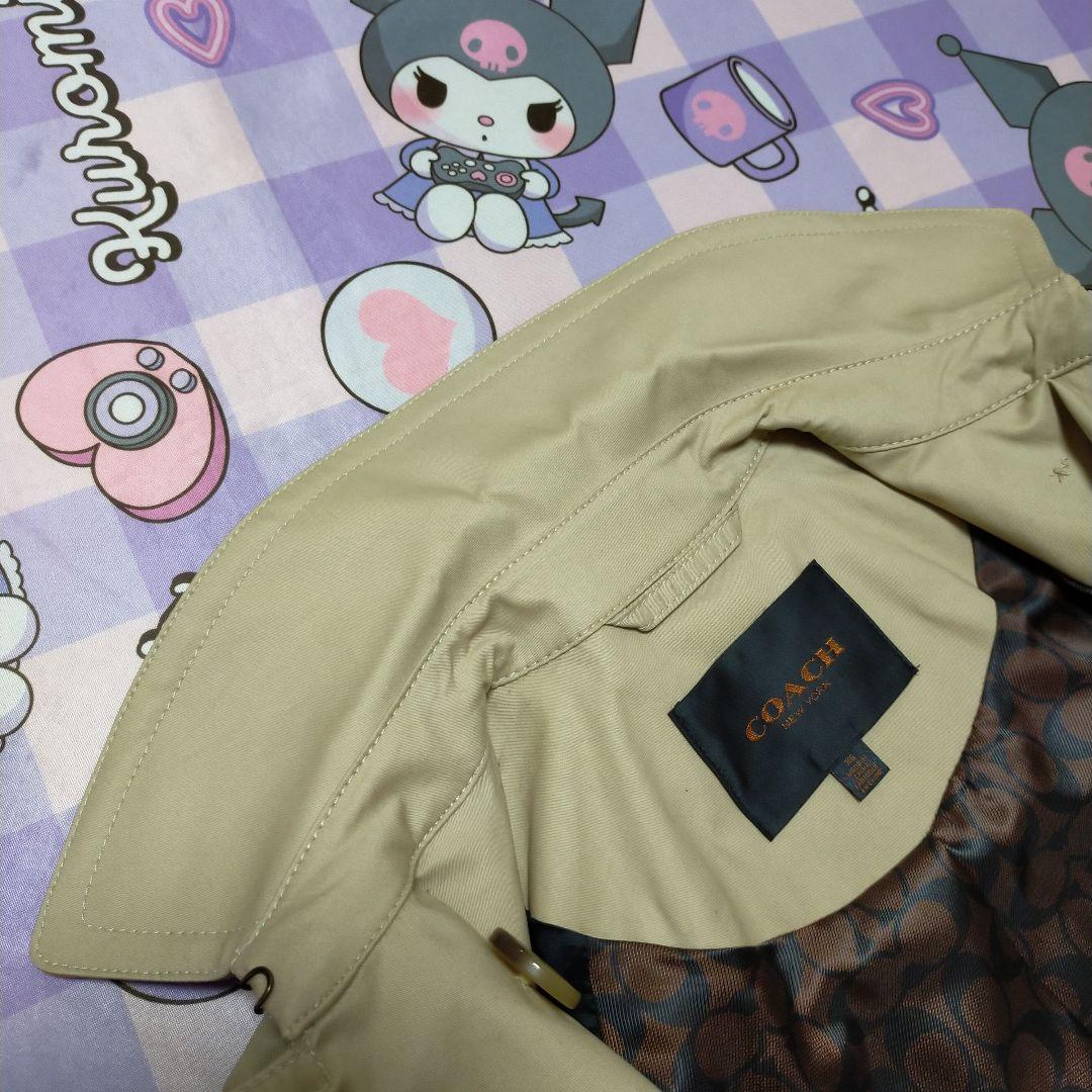COACH コーチ レディース トレンチコート ショート ベージュ系 XS